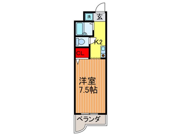 アルコープ岡本の物件間取画像